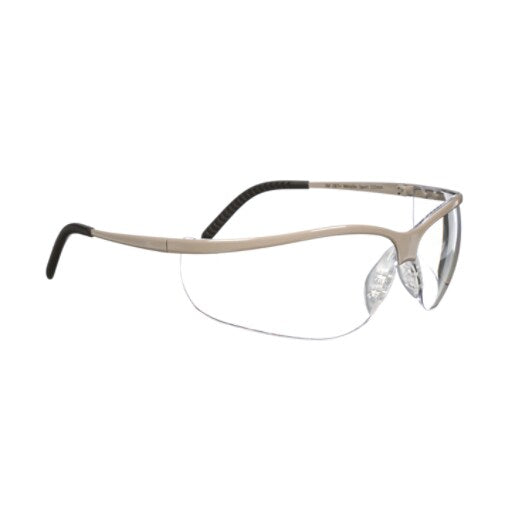 3M™ Metaliks™ Schutzbrille, Metallrahmen, kratzfest/antibeschlag, klare Gläser, 71461-00001