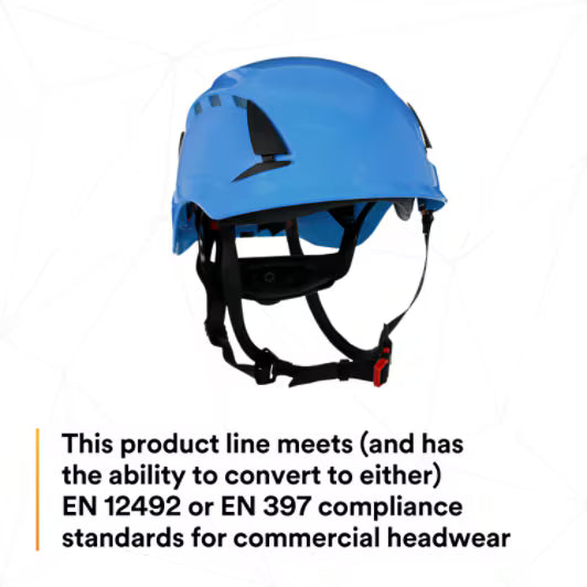 3M™ SecureFit™ X5000 Schutzhelm, belüftet, 1000 V, CE, blau, X5003VE-CE