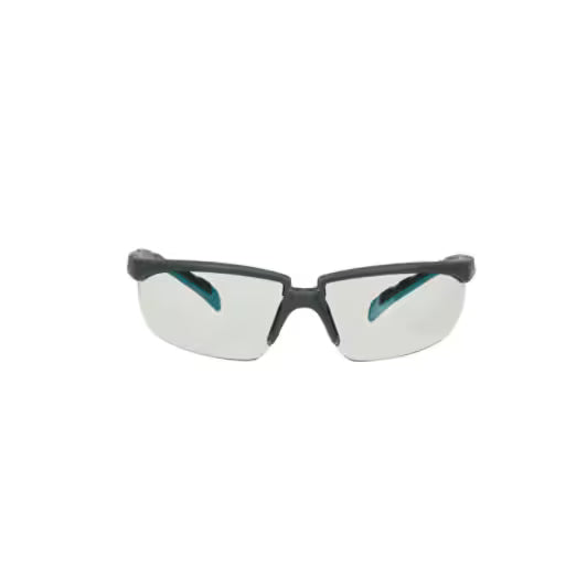3M™ Solus™ Serie 2000, S2007SGAF-BGR, Grau/Blaugrüne Bügel, Scotchgard™ Anti-Beschlag-Beschichtung, grau getönte AC-AK-Scheiben für den Innen- und Außenbereich, 20 Stück/Box