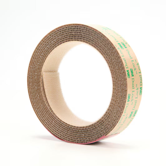 3M™ Dual Lock™ Wiederverschließbarer Klebeverschluss Low Profile TB4570, Transparent, 25 mm x 3 m, 1.7 mm, 110 Pilze/cm²