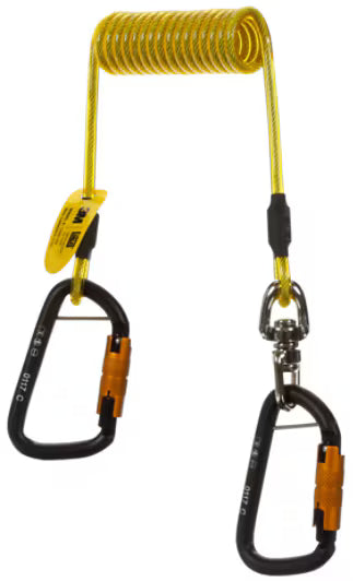 3M™ DBI-SALA® Absturzsicherung für Werkzeuge, Hook2Hook Halteleine mit Drehgelenk, 10er Pack, 1500160