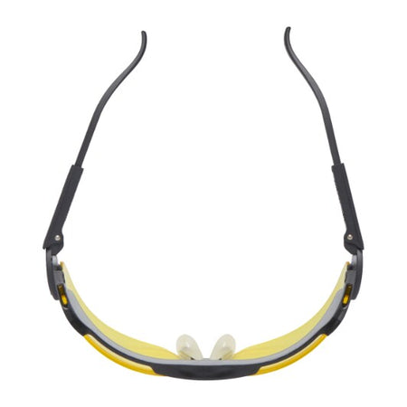 3M™ Maxim™ Schutzbrille, schwarz/grauer Rahmen, DX, orangefarbene Scheiben, 13228