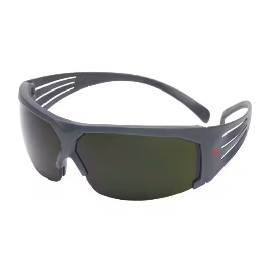 3M™ SecureFit™ Schutzbrille der Serie 600, grauer Rahmen, kratzfeste, Lastint 5.0 Gläser, SF650AS-EU, 20 Stück/Karton
