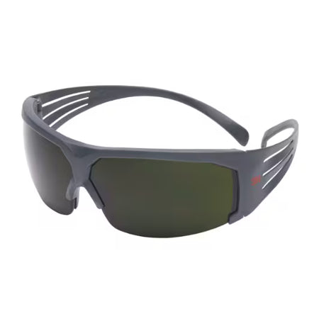 3M™ SecureFit™ Schutzbrille der Serie 600, grauer Rahmen, kratzfeste, Lastint 5.0 Gläser, SF650AS-EU, 20 Stück/Karton