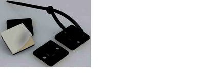 3M™ Scotchflex™ CTS-19 NC Kabelbindersockel, transparent, 19 mm x 19 mm, 3,9 mm
