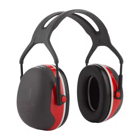 3M™ PELTOR™ Kapselgehörschutz, rot, Kopfbügel, X3A