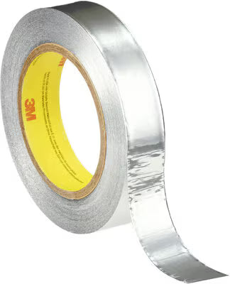 3M™ Aluminiumband 431, Silber, 50 mm x 55 m, 0,09 mm