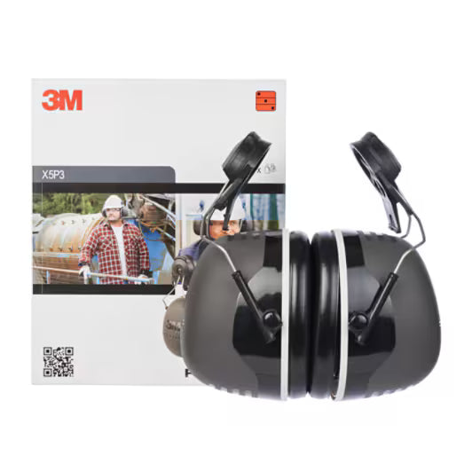 3M™ PELTOR™ Kapselgehörschutz, schwarz, Helmbefestigung, X5P3