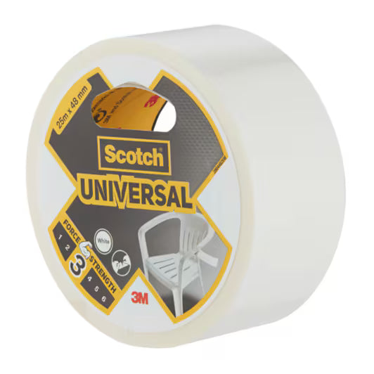 Scotch® Gewebeband Weiß 25mx48mm