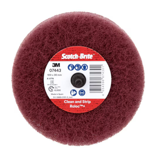 Scotch-Brite™ Scheibe, CF-D4, A VFN 100 X 30 MM WL