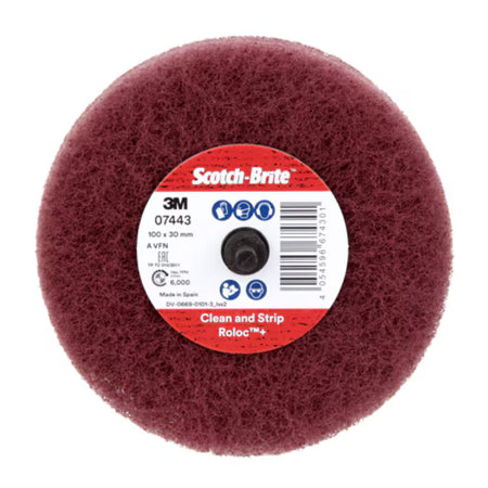 Scotch-Brite™ Scheibe, CF-D4, A VFN 100 X 30 MM WL