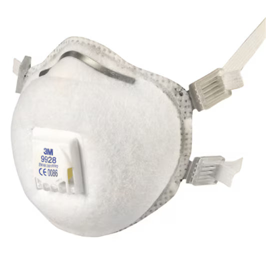 3M™ Atemschutzmaske gegen Schweißrauch, 9928C1,FFP2, mit Ventil, 1 Maske