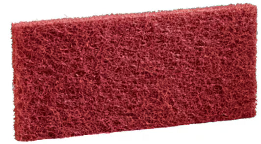 3M™ Doodlebug™ Pads 8343, Rot, 118 mm x 254 mm