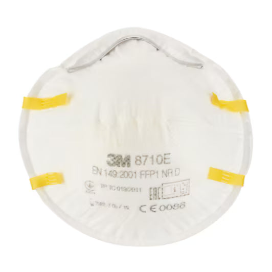 3M™ Atemschutzmaske für Handschliffarbeiten 8710E, FFP1, 3 Stück/Packung