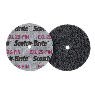 Scotch-Brite™ EXL Unitized Rad XL-UW, 76 mm x 6 mm x 9,52 mm, 2S FIN