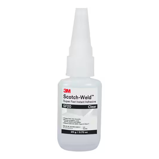 3M™ Scotch-Weld™ Sofortklebstoff SF20, transparent, 20 g