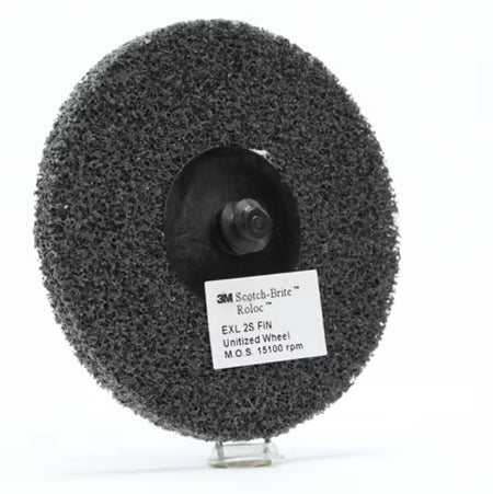 Scotch-Brite™ Roloc™ EXL Unitized-Rad XL-DR, 76 mm x 6 mm, 2S FIN
