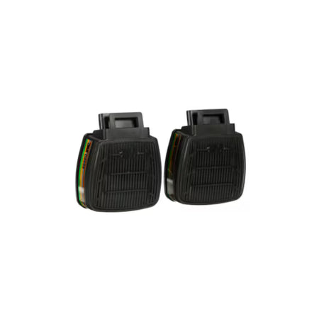 3M™ Secure Click™ Gas-, Dampf- und Partikelfilter, A1B1E1K1, mit doppeltem Luftstrom, D8059