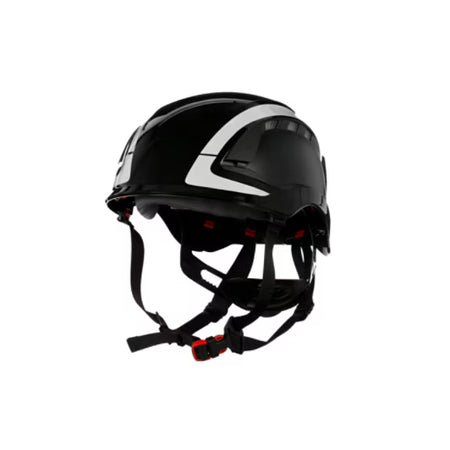 3M™ SecureFit™ X5000 Schutzhelm, belüftet, reflektierend, CE, schwarz, X5012V-CE