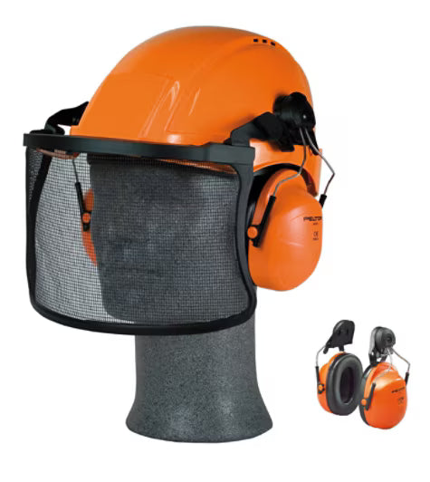 3M™ PELTOR™ Kapselgehörschutz, Orange, Helmbefestigung, H31P3E 300