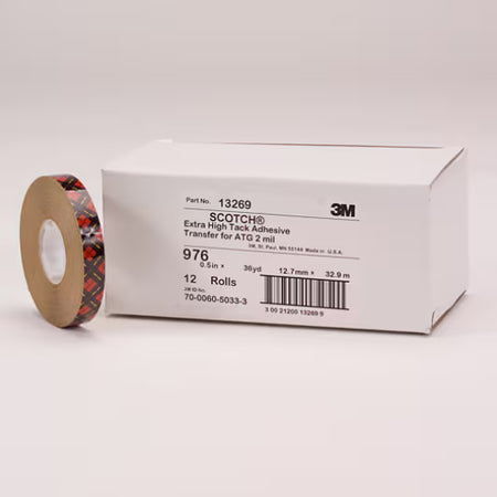Scotch® ATG Transfer-Klebeband 976, transparent, 6 mm x 55 m, 0.05 mm