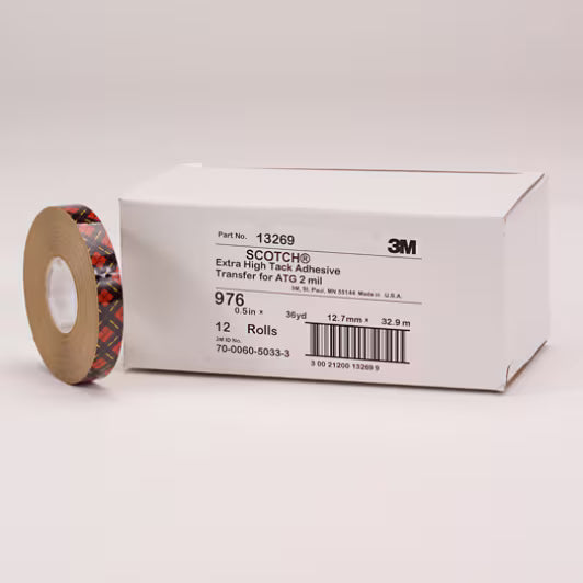 Scotch® ATG Transfer-Klebeband 976, transparent, 6 mm x 55 m, 0.05 mm
