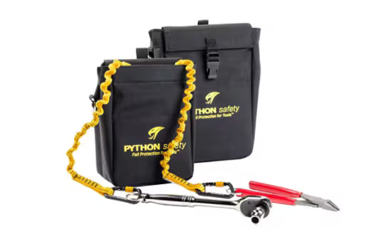 3M™ DBI-SALA® Absturzsicherung für Werkzeuge, Werkzeugtasche mit D-Ring, zwei Retraktoren, 1500125