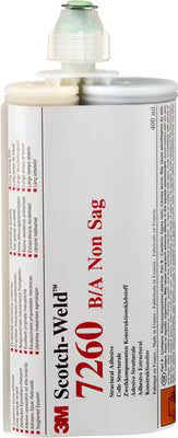 3M™ Scotch-Weld™ Epoxidharzklebstoff 7260NS, Schwarz, 400 ml