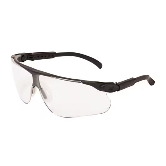 3M™ Maxim™ Ballistische Schutzbrille, schwarz/grauer Rahmen, DX, klare Scheibe, 13296