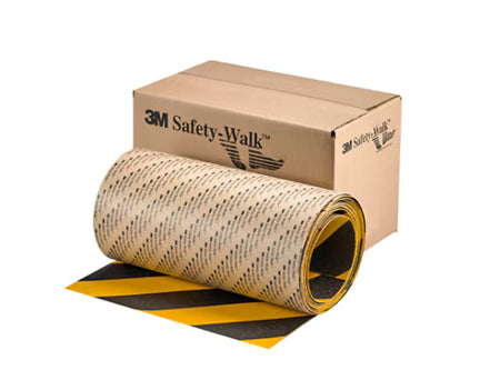 3M ™ Safety -Walk ™ Slip -resistentes Allzweckbänder und -Heads 613 - Schwarz/Gelb - 152,4 mm x 18,3 m - Roll - 1/Fall | 1 Übertreibung von 1 Roll