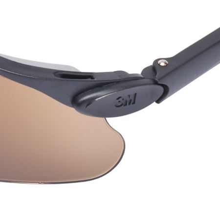 3M™ Maxim™ Schutzbrille, schwarz/grauer Rahmen, DX, bronzefarbene Scheibe, 13226