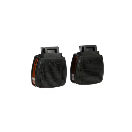 3M™ Secure Click™ Gas-, Dampf- und Partikelfilter, A1, mit Doppelfluss, D8051