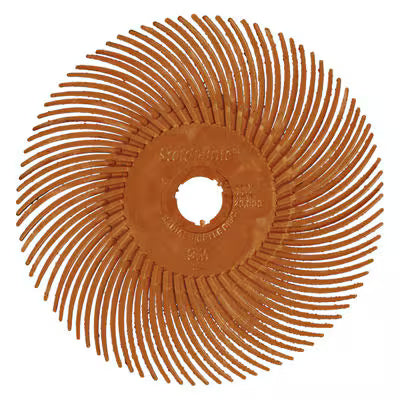 Scotch-Brite™ Radialborste, PN-RB, 80+, 76,2 mm x 9,525 mm (3 Zoll x 3/8 Zoll), Typ C,