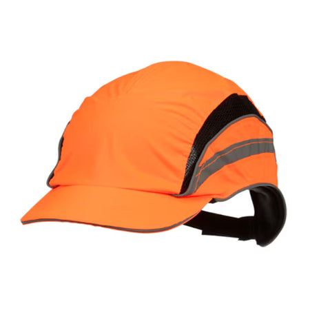 3M™ First Base™ 3 Anstoßkappe 2021874, Classic, Warnschutz, orange, kurzer Schirm, 55 mm, kundenspezifisch
