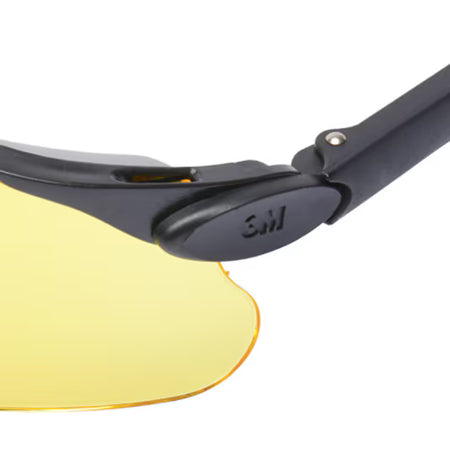 3M™ Maxim™ Ballistische Schutzbrille, schwarz/grauer Rahmen, DX, orangefarbene Scheibe, 13299