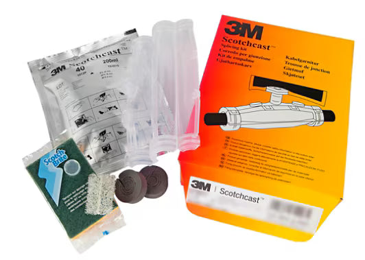 3M™ Scotchcast™ 92-NBA 2 Gießharz-Kabelgarnitur, 0.6/1 kV, 4x 6 - 16, 5x 2.5 - 10 mm²