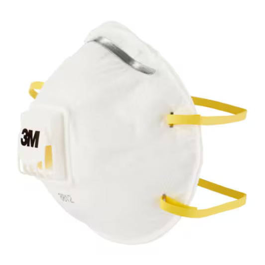 3M™ Atemschutzmaske zum Handschleifen 8812, FFP1, mit Ventil, 3 Stück/Packung