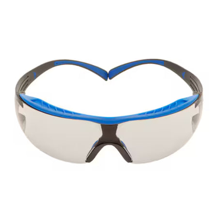 3M™ SecureFit™ 400X Schutzbrille, blau/grauer Rahmen, Scotchgard™ Anti-Beschlag- und Anti-Kratz-Beschichtung (K&N), hellgraue Scheiben für Innen/Außen, SF407XSGAF-BLU-EU, 20/Karton