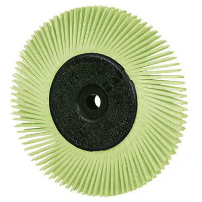 Scotch-Brite™ Radialborste, PN-RB, 50+, 152,4 mm x 12,7 mm x 25,4 mm (6 Zoll x 1/2 Zoll x 1 Zoll), Typ A, mit Adapter
