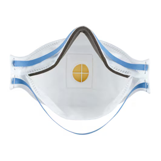3M™ Aura™ Atemschutzmaske für manuelles und maschinelles Schleifen 9322+, FFP2, mit Ventil, 2 Stück/Packung