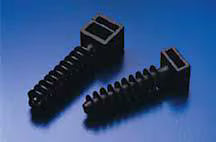 3M™ Scotchflex™ CT-6 Kabelbinderhalter Wandsteckerbefestigung, Schwarz, 12 mm x 10 mm