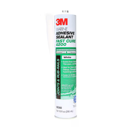 3M™ Marine Kleb- und Dichtstoff Fast Cure 4200FC, Schwarz, 310 ml