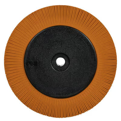 Scotch-Brite™ Radialborste, PN-RB, 80+, 203,2 mm x 25,4 mm x 31,75 mm (8 Zoll x 1 Zoll x 1-1/4 Zoll), Typ S, mit Flansch
