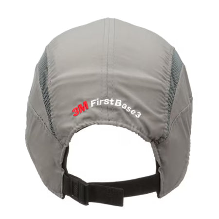 3M™ First Base™ 3 Anstoßkappe 2030607, Classic, grau, kurzer Schirm, 55 mm
