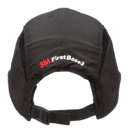 3M™ First Base™ 3 Anstoßkappe 2030610, Classic, schwarz, kurzer Schirm, 55 mm, kundenspezifisch