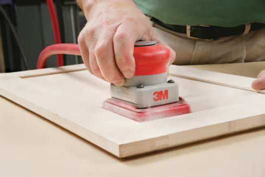 3M™ Elite Druckluft-Exzenterschleifer mit Staubsack, 0,28 CV