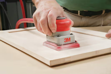 3M™ Elite Druckluft-Exzenterschleifer mit Staubsack, 0,28 CV