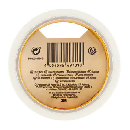 Scotch® Universal-Gewebeband weiß 2904, 10 m x 48 mm 6 Rollen/Karton