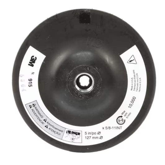 3M™ Scheibenpad-Halter 917 mit 5/8"-Anschluss, 177 mm x 7,9 mm x 9 mm
