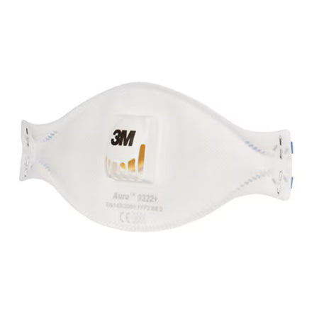 3M™ Aura™ Atemschutzmaske, FFP2, mit Ventil, 9322+